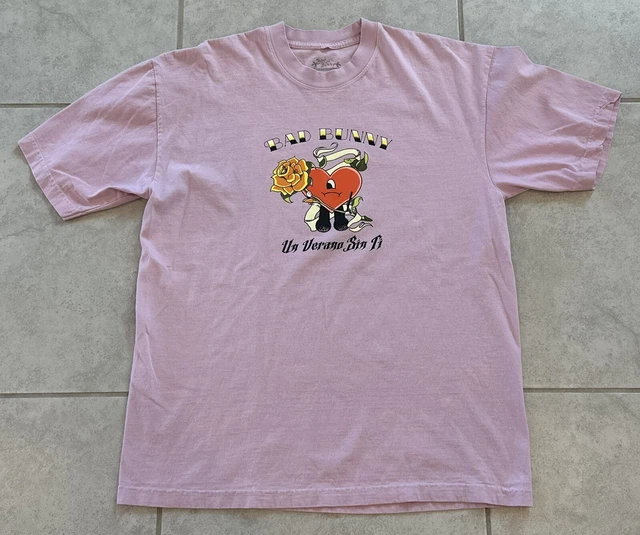 Bad Bunny Worlds Hottest Tour 2022 Official Shirt Un Verano Sin Ti Concert Large 7224 Picclick