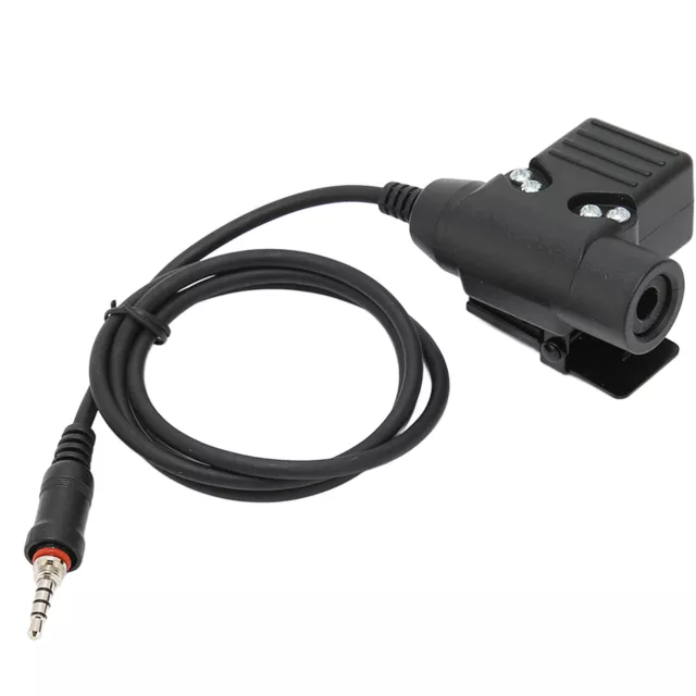 U94 PTT Adapter Clip On Design Easy To Use Durable PTT Headset Radio