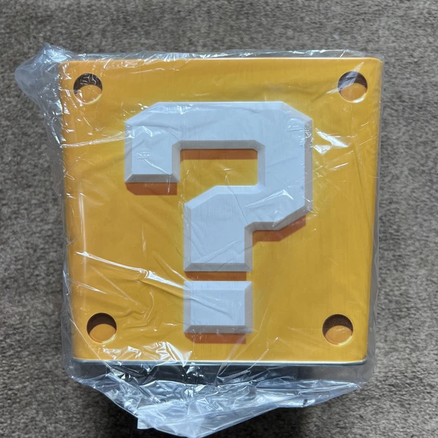 NINTENDO SUPER MARIO Bros Movie Question Block Popcorn Tin Bucket 50.