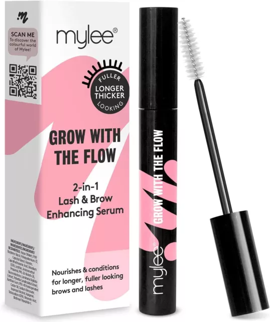 Mylee Enhancing Eyelash Serum for Lashes and Brows - Natural Fuller Thicker Las