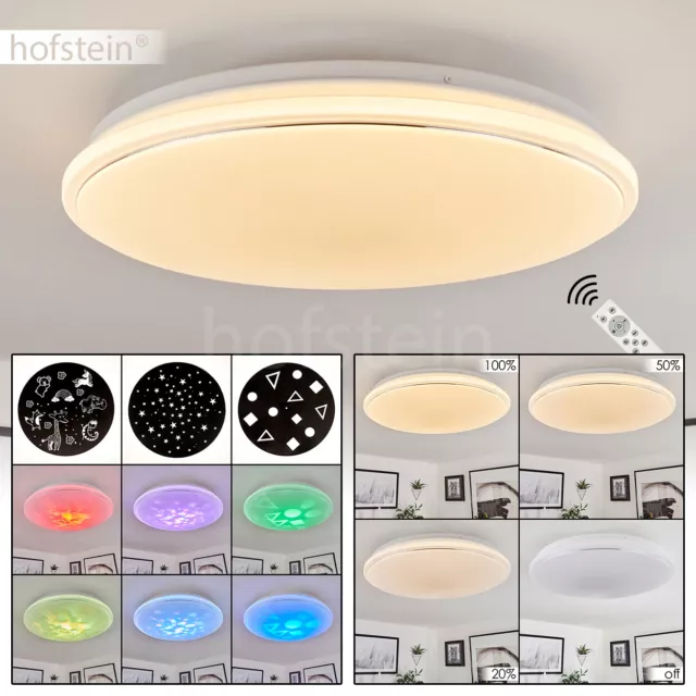 LED RGB Farbwechsler Decken Lampe Fernbedienung Flur Wohn Zimmer Leuchte dimmbar