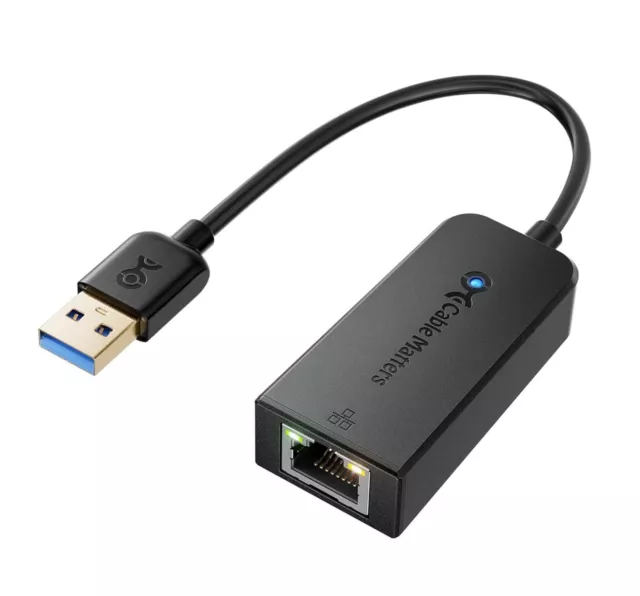 Cable Matters USB to Ethernet Adapter (USB 3.0 to Ethernet)