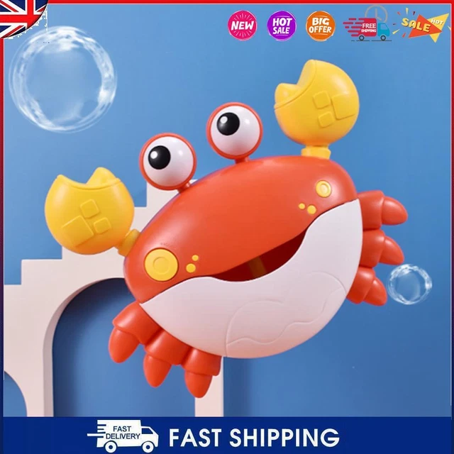 #C Baby Bath Toy 12 Soft Melodies Bathroom Toys for Bathroom Playing (Red)