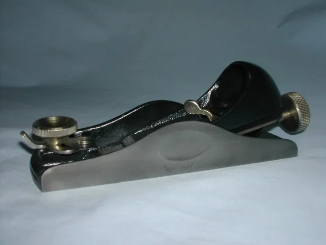 Extra Nice Stanley No. 60 1/2  Low Angle Block Plane, Made in USA, N.I.B.