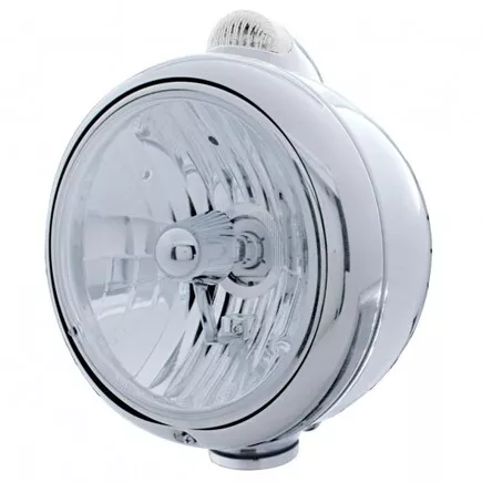 United Pacific 31547 Guide Headlight   682 C Style, Rh/Lh, 7", Round, Chrome