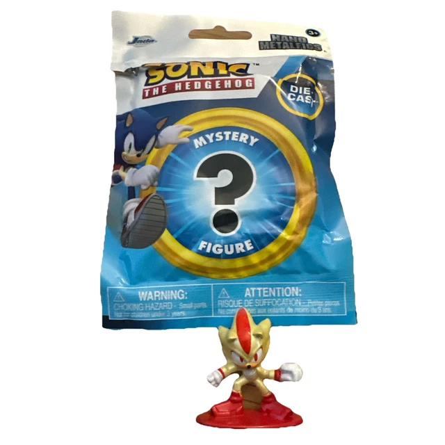 Figurines Diecast Sonic The Hedgehog Jada Toys - Pack De 3 Personnages 2.5" En Métal