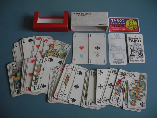 Ancien jeu de tarot luxe B.P. Grimaud - Collection