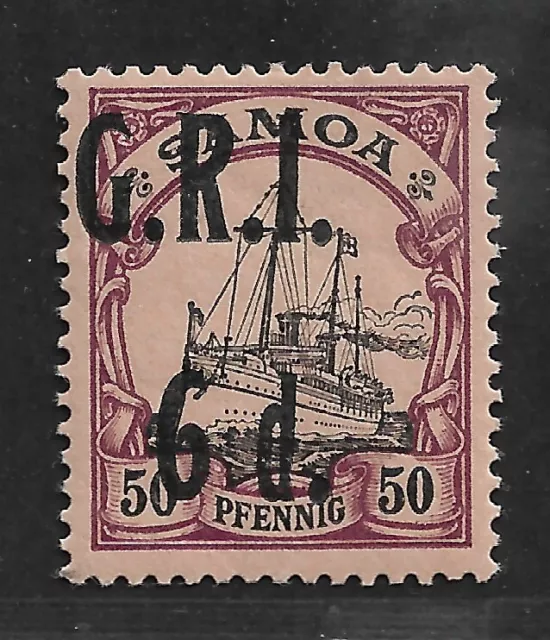 Samoa Brit. Besetzung Minr. 8 ** sign.  Auflage 6000 Stück
