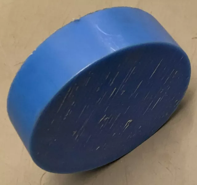 Nycast Blue Rod Approx. 5" Diameter X 1-3/8" New