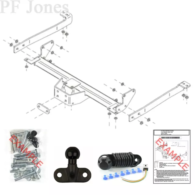 Tow-Trust Towbar for Renault Master Van FWD 1998-2010 - Flange Tow Bar