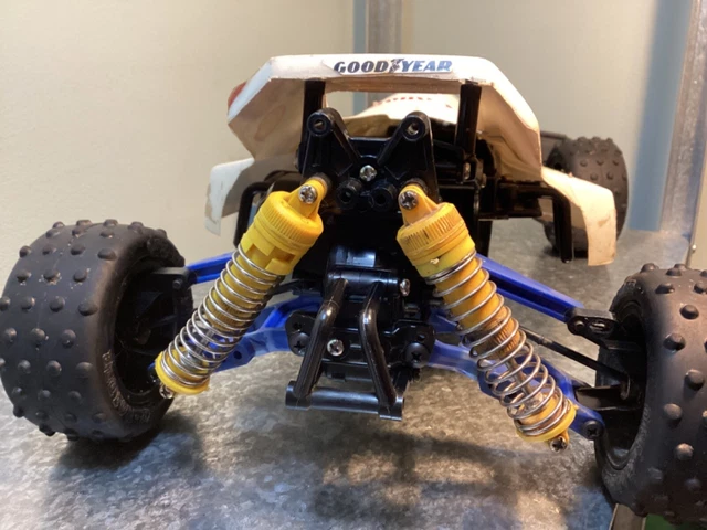 Yeah Racing Supporto Ammortizzatori Anteriore In Alluminio BLU X Tamiya TA01, TA02 - [TA01-008BU - Foto 7