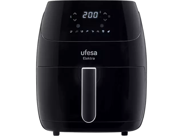 Freidora de aire - Ufesa Elektra, Capacidad 5l+ PULVERIZADOR DE ACEITE (1549458)