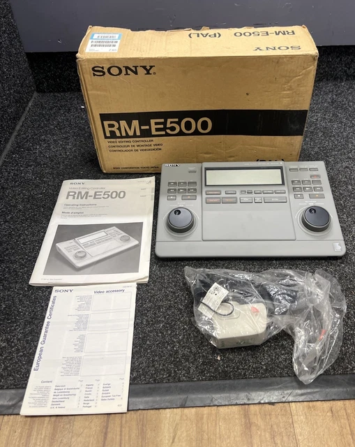 Sony Video Editing Controller RM-E300 - Audio/Video In vendita a Firenze