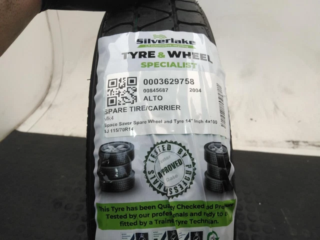 SUZUKI ALTO SPACE Saver Spare Wheel and Tyre 14