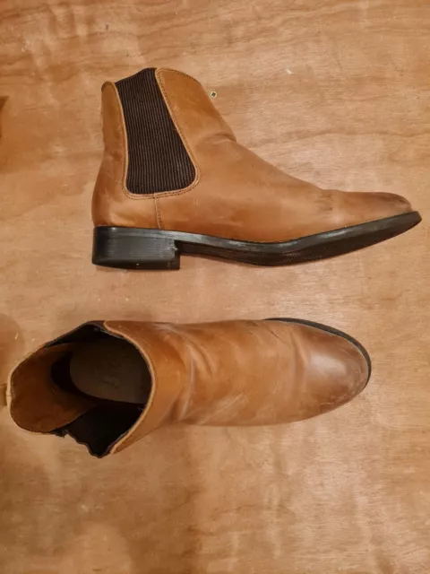 Tesco leather boots clearance