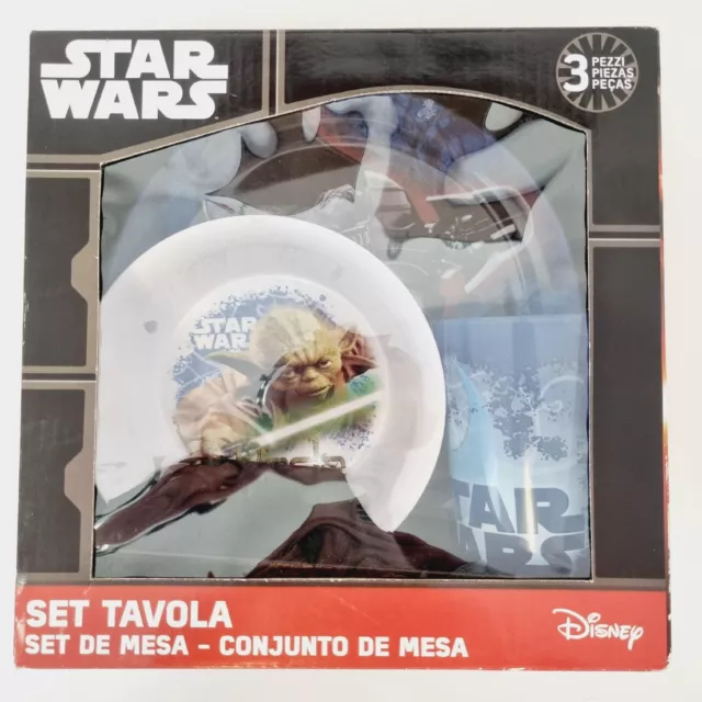 Star Wars Kindergeschirr 3- Teiliges Set Disney / Set Tavola