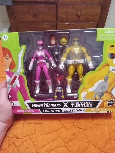 Hasbro's Power Rangers X Teenage Mutant Ninja Turtles Crossover Pack