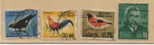 Ceylon/Sri Lanka 1966 MiNr. 340; 342-344 gestempelt; Scott: 374; 377-390 used