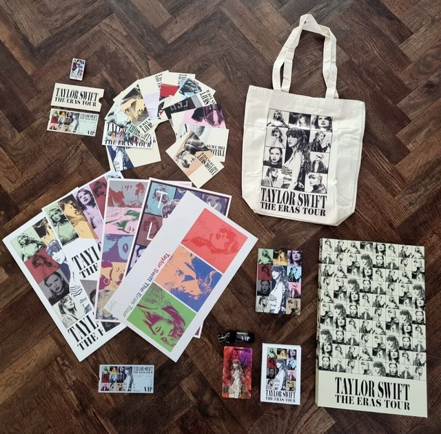 TAYLOR SWIFT THE Eras Tour VIP Box Package Merchandise 2024 £45.00 ...