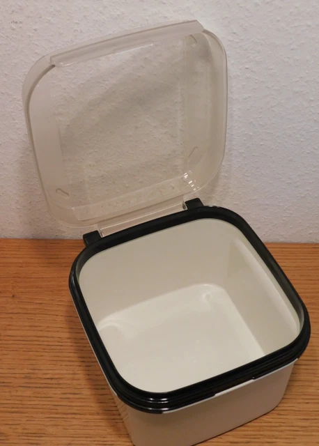Boîte De Conservation Tupperware Ovale - Hauteur 23 Cm, Transparente, Occasion Bon état