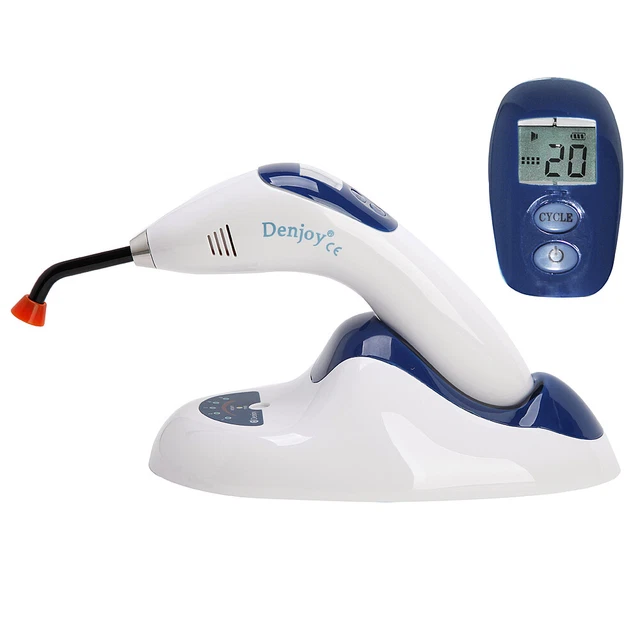 Denjoy D5 Bluephase Curing Light Dental Wireless Composite Curing Lamp 1100M ck