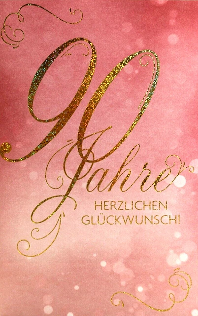 Lustige Geburtstagskarte Für Frauen – Mit Prägung & Glitzereffekten