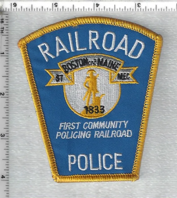 Boston & Maine Railroad Police (First Community Policing Railroad) Patch
