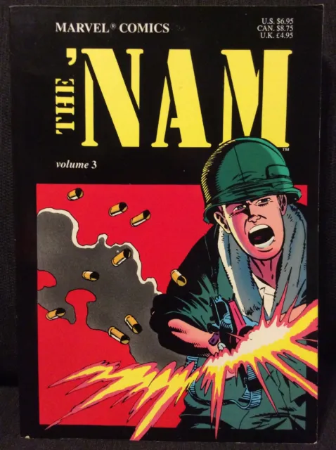 Marvel Comics The 'Nam Volume 3 1st Edition 1989 Signed Copy Doug Murray Beatty