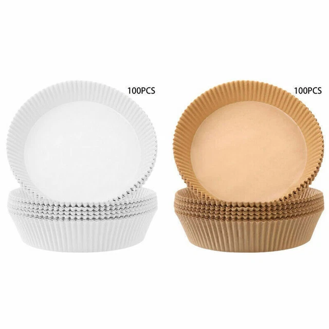 100 Papiers Jetables Pour Friteuse Air Glomora - 17x17cm, Antiadhésif - Lot