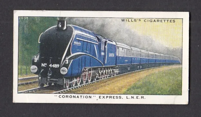 4882/ Wills´s Cigarettes – ex. Serie: SPEED – No. 32 – Coronation Express