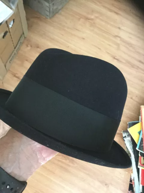 VTG Royal Stetson Black  Fedora 6 7/8