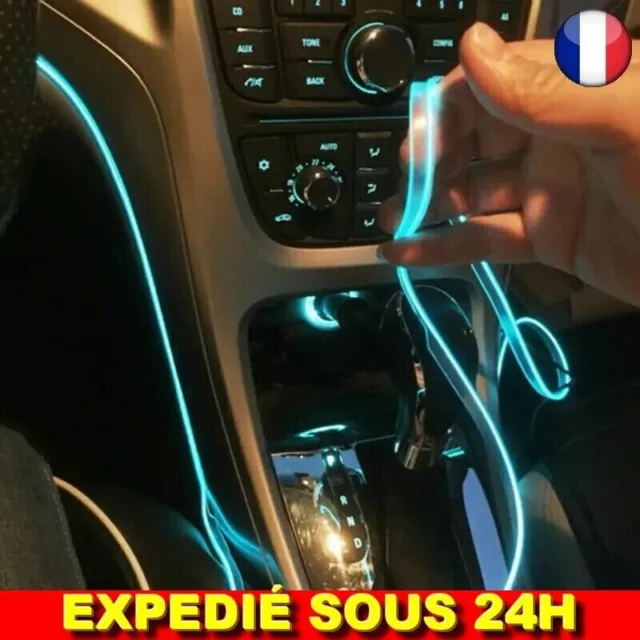 ✅ Striscia luminosa a LED flessibile da 5 m Lampada USB per interni auto