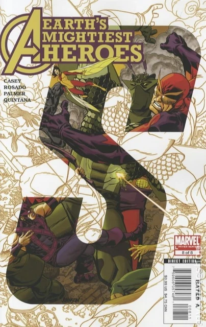 Avengers Earth's Mightiest Heroes #8 FN 2007 Stock Image