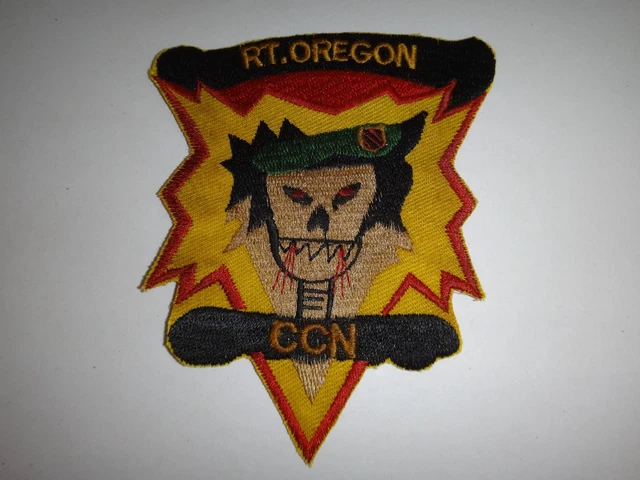 VIETNAM WAR US 5th Special Forces Group MACV-SOG RT OREGON CCN Patch £8 ...