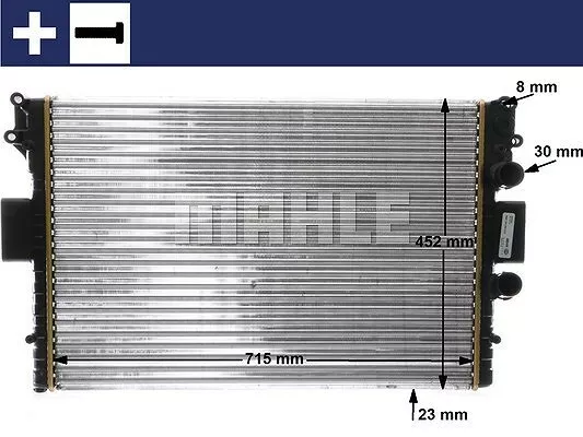 MAHLE Kühler, Motorkühlung  für IVECO