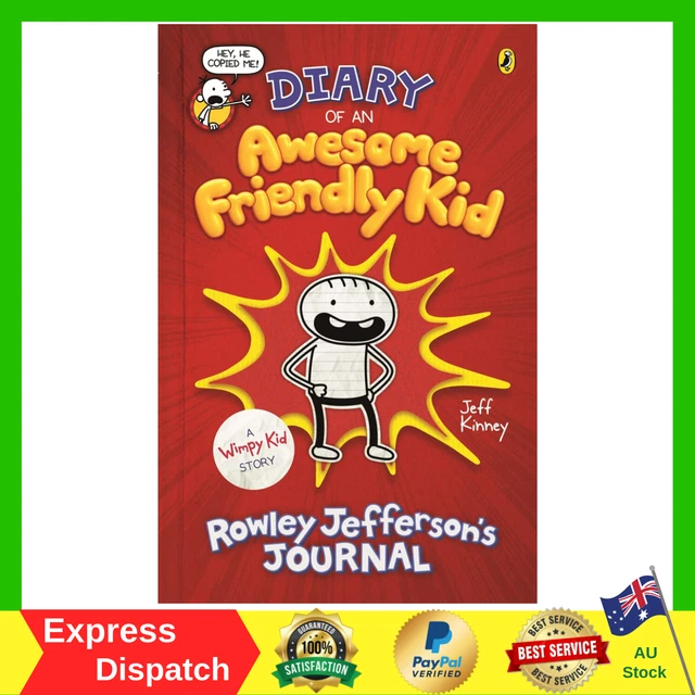 DIARY OF AN Awesome Friendly Kid: Rowley Jefferson's Journal Wimpy ...