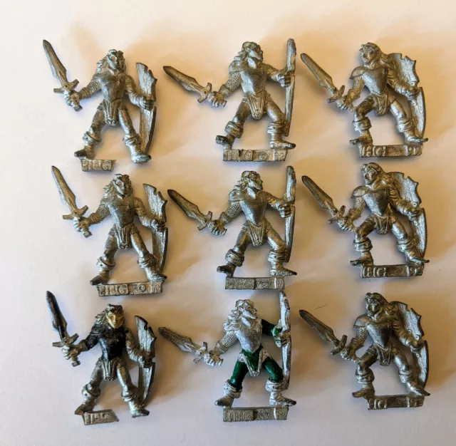Warhammer Wood Elf Warriors, OOP, metal
