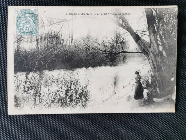 CPA 94 ST-MAUR-CRETEIL - Le Petit Bras de la Marne