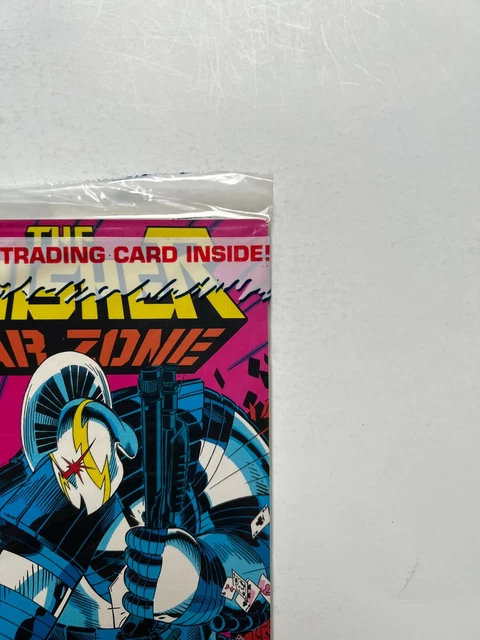 The Punisher War Zone Annual #1 - Polybagged w/Card (Marvel Comics, 1993) NM 3