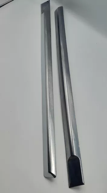 Set (2) 07-14 Cadillac Escalade Chrome Back Right + Back Left Door Molding Trim