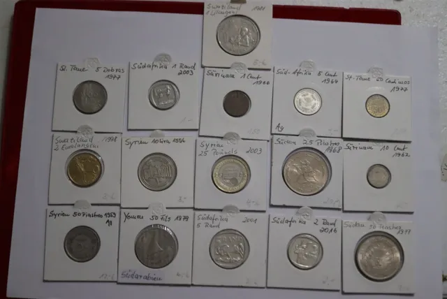 🧭 🇿🇦 South Africa + Swaziland + Khartoum Old Coins B56 #61