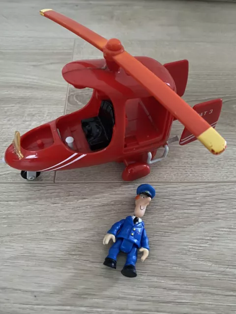 Postman Pat Helicopter Pat 3 with Sounds & Pat Figure