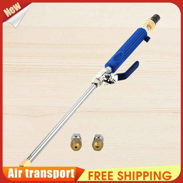 WATER JET COPPER Nozzle Spray Gun for Garden Watering Car Washing (Blue