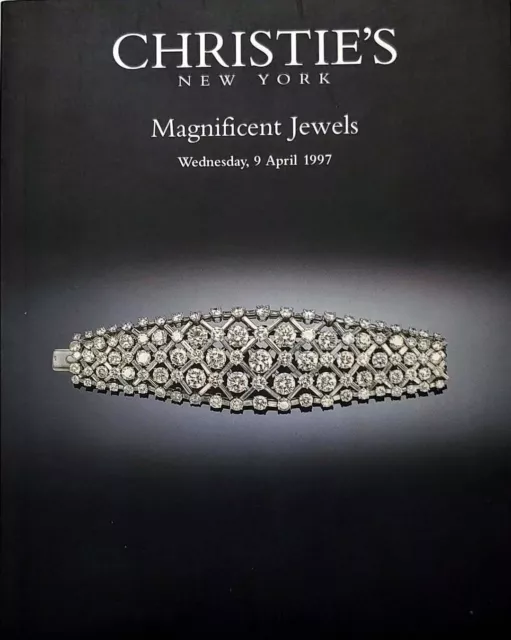 Christie's MAGNIFICENT JEWELS Jewelry Auction Catalog 04/09/1997