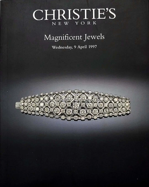 Christie's MAGNIFICENT JEWELS Jewelry Auction Catalog 04/09/1997