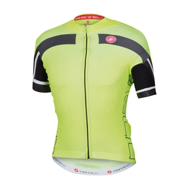 Castelli Maglia Estiva Free Ar 4.0 Yellow Fluo