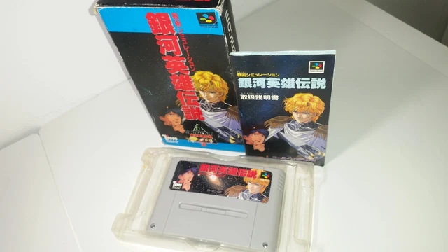 159-16 SUPER NINTENDO Snes Famicom Sfc Ginga Eiyuu Densetsu Japan EUR ...