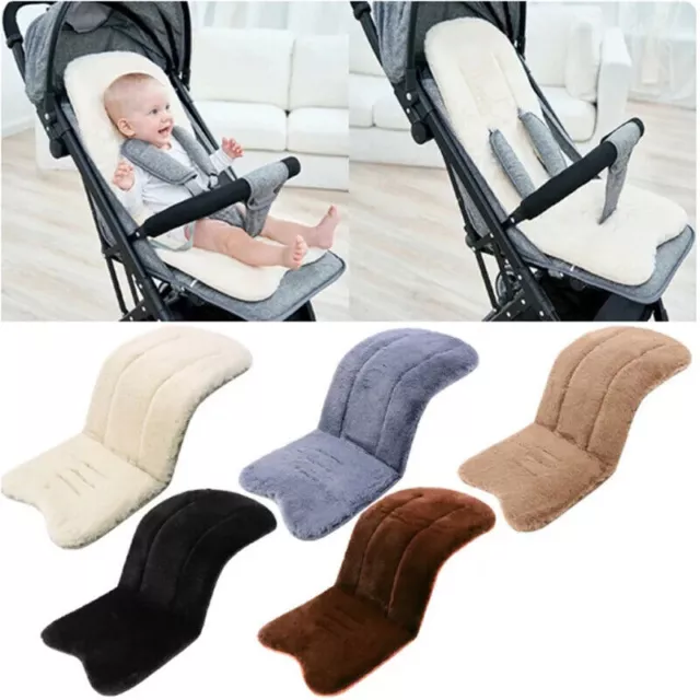 Winter Warm Stroller Seat Liners Pushchair Liner Universal Newborn Cushion UK