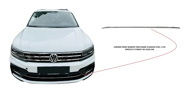 Tuning-art L208 Protezione Paraurti Per Volkswagen Tiguan 2 - Foto 3