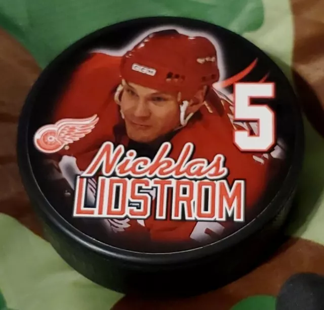 Nicklas Lidstrom Detroit Red Wings #5 Retired Jersey 12"x18" Wool  Banner NHL NEW
